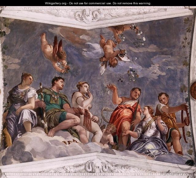 Hyman, Juno, and Venus - Paolo Veronese (Caliari)