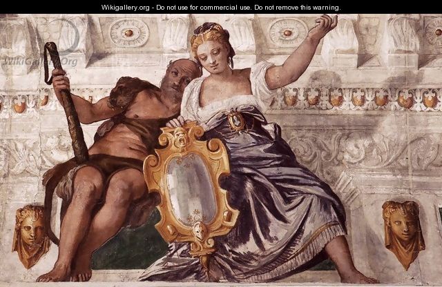Prudence and Manly Virtue - Paolo Veronese (Caliari)