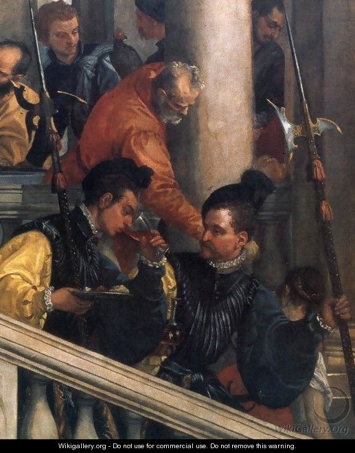 Feast in the House of Levi (detail) 6 - Paolo Veronese (Caliari)