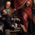 Conversion of St Pantaleon (detail) - Paolo Veronese (Caliari)