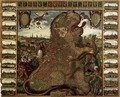 Lion Map (Leo Belgicus) - Nicolaes (Claes) Jansz Visscher