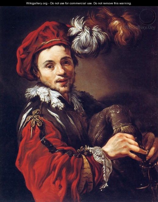 Portrait of Francois Langlois - Claude Vignon