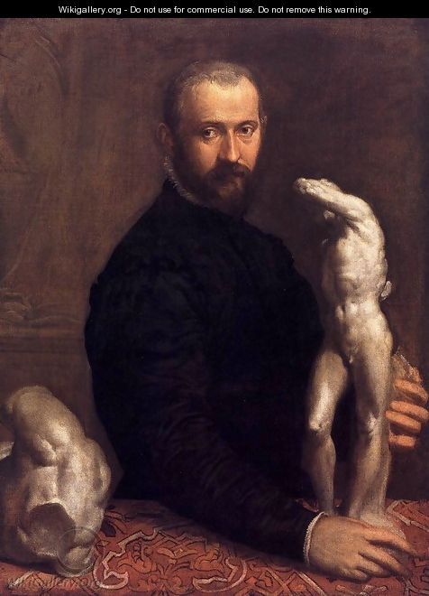 Portrait of Alessandro Vittoria - Paolo Veronese (Caliari)