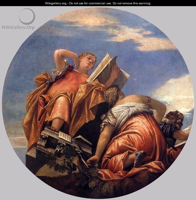 Music, Astronomy and Deceit - Paolo Veronese (Caliari)
