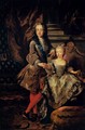 Portrait of Louis XV of France and Maria Anna Victoria of Spain - Jean François de Troy
