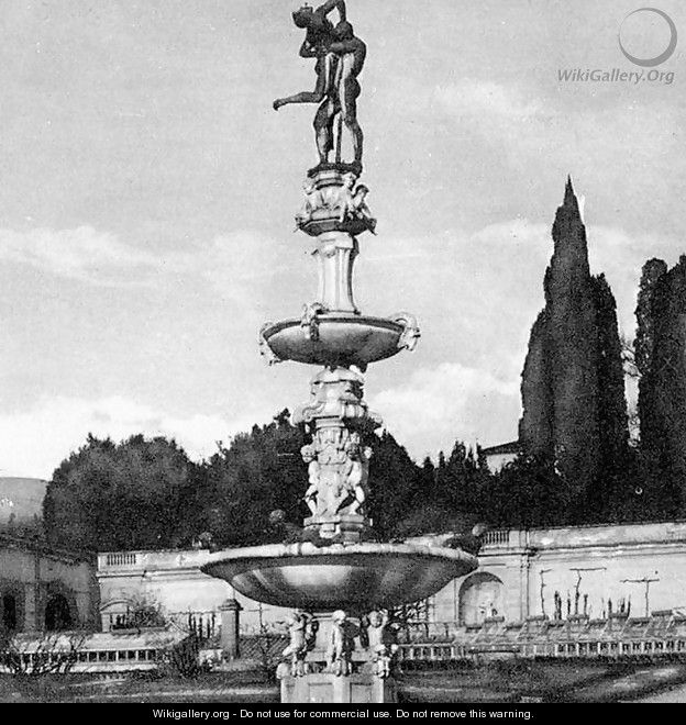 Fountain of Hercules and Antaeus - Niccolo Tribolo