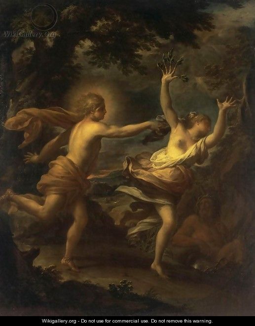 Apollo and Daphne - Francesco Trevisani