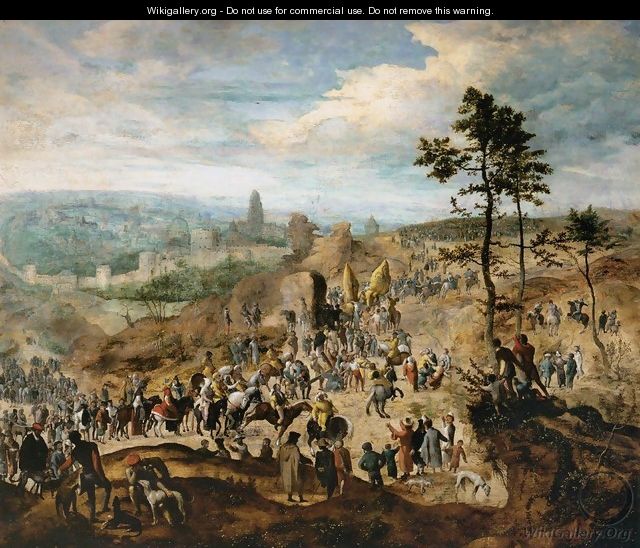 Road to Calvary - Flemish Unknown Masters