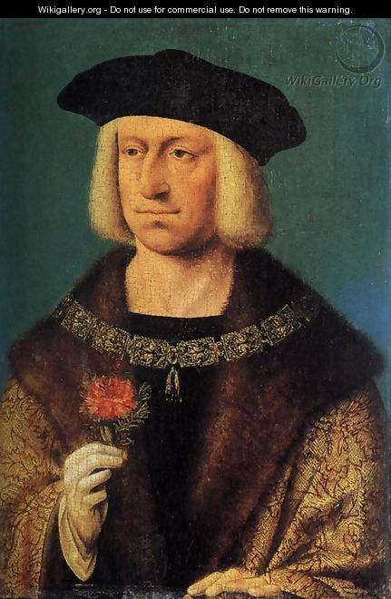 Portrait of Maximilian I - Flemish Unknown Masters