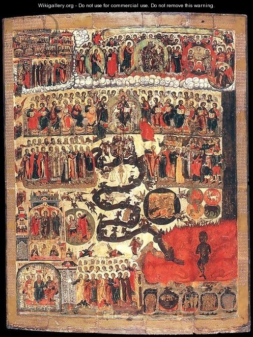 The Last Judgment - Russian Unknown Master