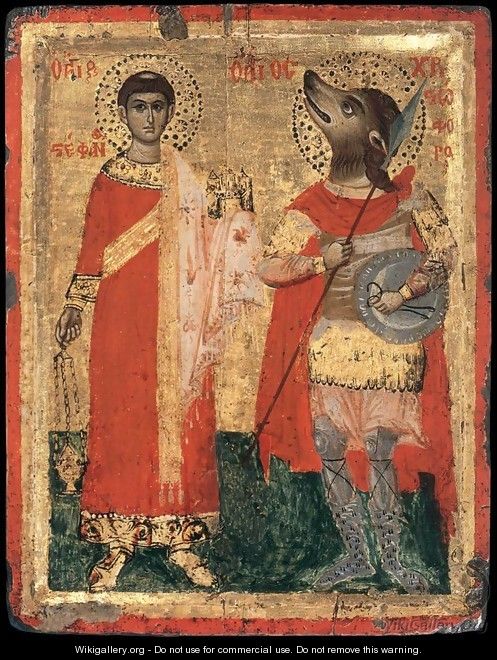 Sts Stephen and Christopher - Unknown Painter