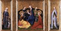 Triptych Madonna and Child with Saints - German Unknown Masters
