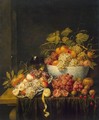 Still-Life with Grapes - Adriaen van Utrecht