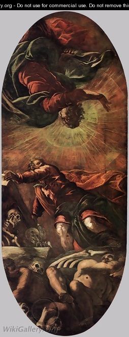 The Vision of Ezekiel 2 - Jacopo Tintoretto (Robusti)