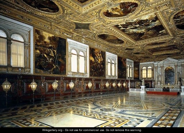 View of the Sala Superiore 2 - Jacopo Tintoretto (Robusti)
