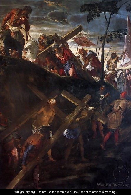 The Ascent to Calvary 2 - Jacopo Tintoretto (Robusti)