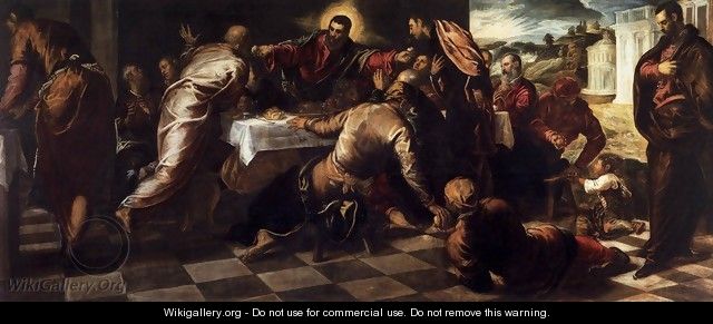 Last Supper 4 - Jacopo Tintoretto (Robusti)