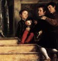 The Vendramin Family Venerating a Relic of the True Cross (detail) - Tiziano Vecellio (Titian)