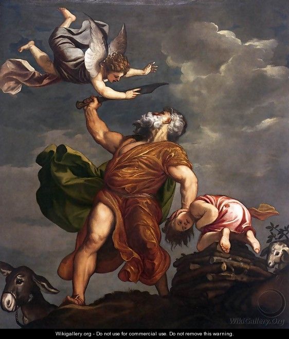 Sacrifice of Isaac 2 - Tiziano Vecellio (Titian)