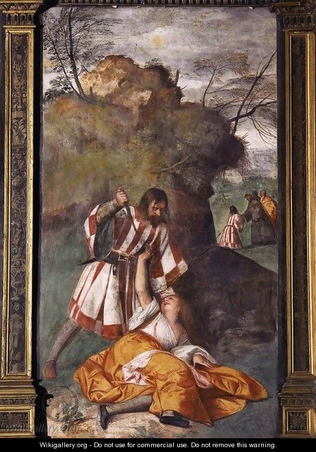 The Miracle of the Jealous Husband 2 - Tiziano Vecellio (Titian)