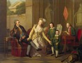 Portrait of the Saltykov Family - Johann Friedrich August Tischbein
