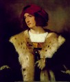 Portrait of a Man in a Red Cap - Tiziano Vecellio (Titian)