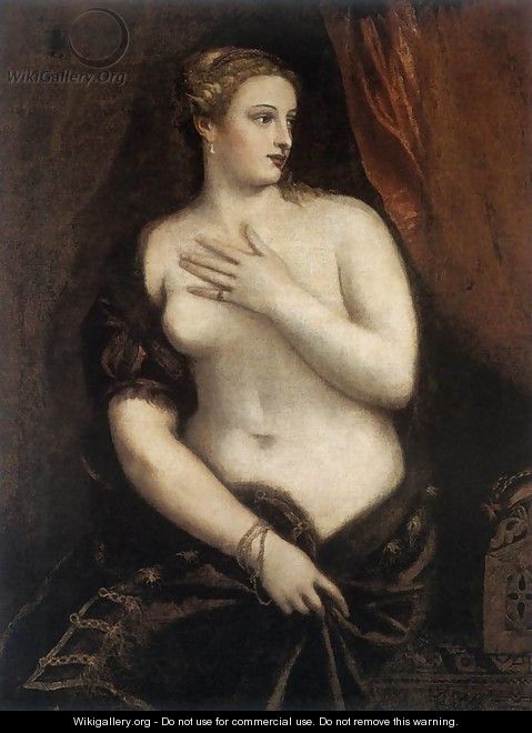 Venus with a Mirror 2 - Tiziano Vecellio (Titian)