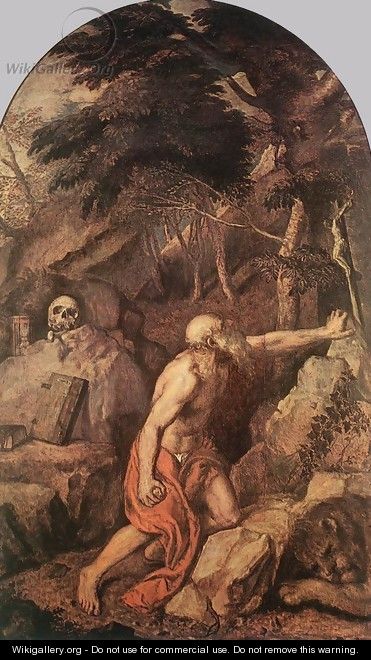 St Jerome 3 - Tiziano Vecellio (Titian)