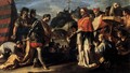 The Meeting of Pope Leo and Attila - Francesco Solimena