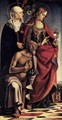 St Augustine Altarpiece (left wing) - Luca Signorelli