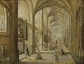 Interior of a Gothic Church - Hendrick van, the Younger Steenwyck