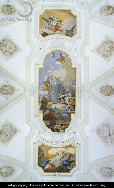 Ceiling frescoes - Giovanni Battista Tiepolo