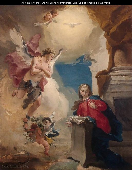 Annunciation - Giovanni Battista Tiepolo