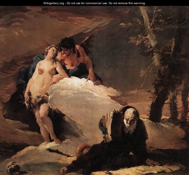 Temptations of St Anthony - Giovanni Battista Tiepolo