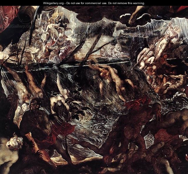 The Last Judgment (detail) 2 - Jacopo Tintoretto (Robusti)