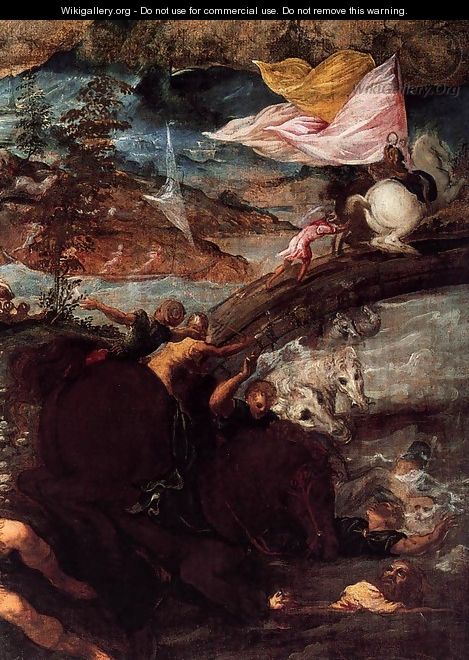 The Conversion of Saul (detail) - Jacopo Tintoretto (Robusti)