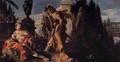 Rinaldo Sees Himself in Ubaldo's Shield - Giovanni Battista Tiepolo