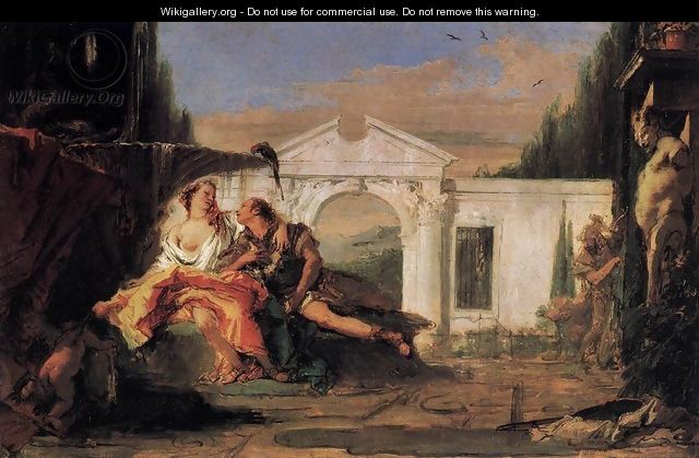 Rinaldo and Armida 4 - Giovanni Battista Tiepolo