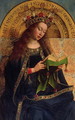 The Ghent Altarpiece The Virgin Mary 1432 - Hubert van Eyck