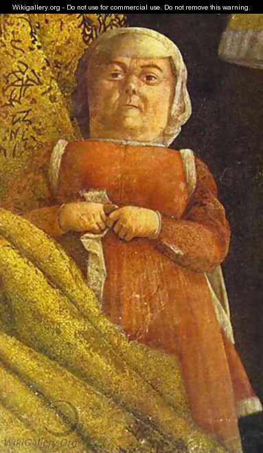 The Gonzaga Family And Retinue Detail 4 1465-74 - Andrea Mantegna