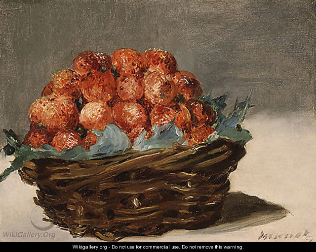 Strawberries ca. 1882 - Edouard Manet