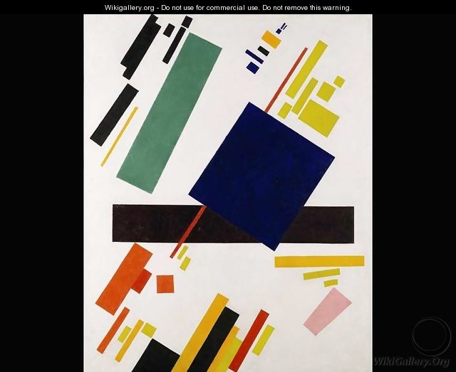 Suprematist Composition - Kazimir Severinovich Malevich