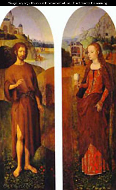 St John The Baptist And St Mary Magdalen - Hans Memling