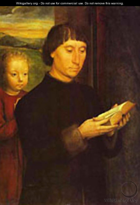 Portrait Of A Reading Man 1485 - Hans Memling