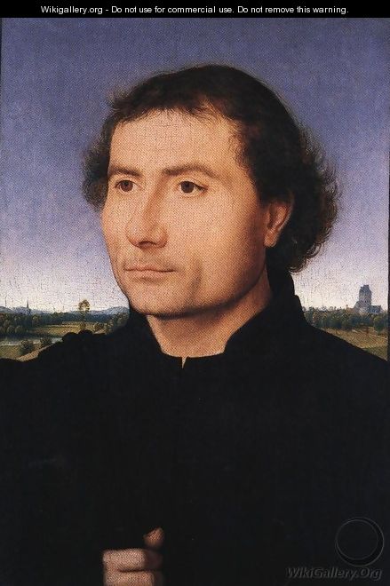 Portrait of a Man 1470 - Hans Memling