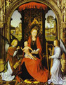 Madonna And Child With Angels 1480 - Hans Memling