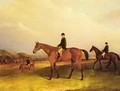 A Jockey On A Chestnut Hunter - John Faulkner