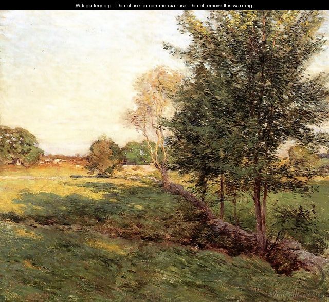 Landscape 1884 - Willard Leroy Metcalf