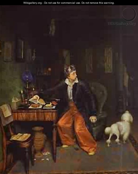 Untimely Guest (Aristocrats Breakfast) 1849-50 - Pavel Andreevich Fedotov