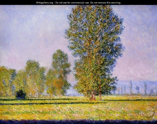 Landscape with Figures Giverny 1888 - Claude Oscar Monet